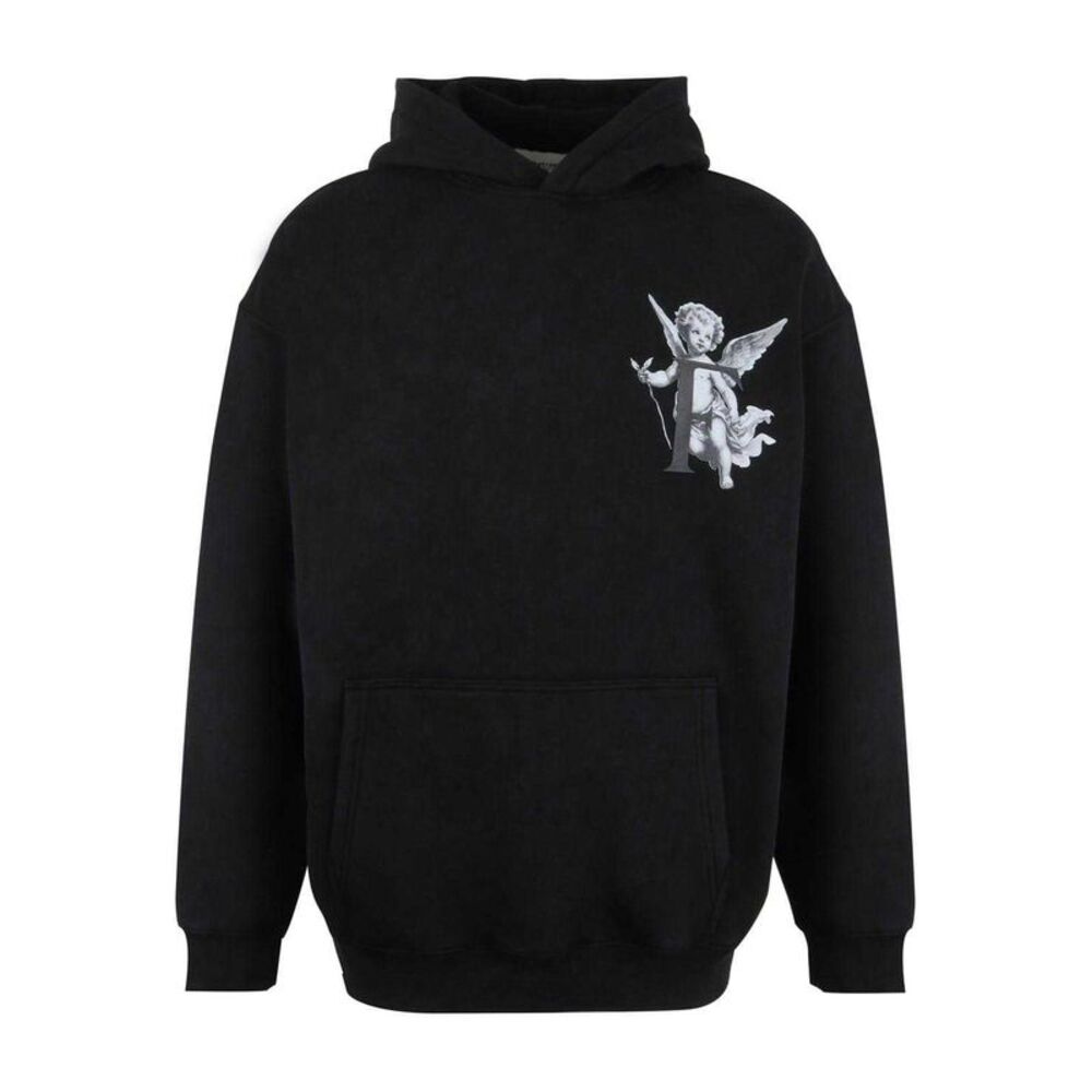 Firetrap Unisex Adult Cherub Hoodie / Faded Grey Faded